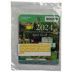 2024 Masters Tournament SERIES Badge #S01079 in Original Packaging