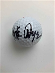Pete Dye Signed TPC Sawgrass Golf Ball W An Assortment of Vintage PGA Tournament Players Championship Pinback Badges JSA ALOA