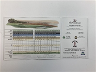 Duval, Johnson, Spieth & Player Signed Scorecards JSA ALOA