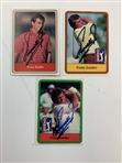 A Collection of Fuzzy Zoeller Signed Golf Memorabilia Including Trading Cards and Scorecard JSA ALOA