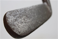 Antique Ingersolls Smooth Face Hickory Shaft Golf Putter
