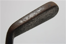 Antique Ingersolls Smooth Face Hickory Shaft Golf Putter