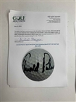 Arnold Palmer Signed Personal Used & Marked Maxfli HT-100 Golf Ball JSA ALOA