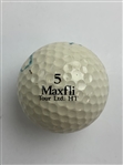 Jack Nicklaus Signed Personal Used 'JACK' Maxfli DDH Balata Golf Ball JSA ALOA