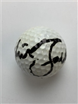 Fuzzy Zoeller, Tom Weiskopf & Nick Faldo Signed Personal Used Golf Balls JSA ALOA