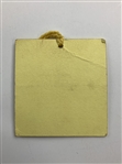 Two Pieces of Ryder Cup Golf Memorabilia Including a 1985 Player's Caddie Pass and 1979 Season Pavilion Badge