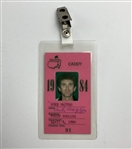 A Collection of Masters Tournament Caddy Identification Badges for Mike Mazzeo