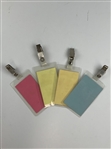 A Collection of Masters Tournament Caddy Identification Badges for Mike Mazzeo
