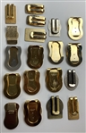 Large Collection of 100 Golf Badges, Money Clips & Divot Tools - Masters, US Open, Tiger Wins & More