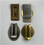 A Collection of Commemorative Golf Tournament Money Clips and a Central Intelligence Agency Lapel Pin