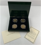 Arnold Palmer Ltd Ed Masters Coins Set in Original Emerald Box w/COA #279/750