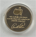 Arnold Palmer Ltd Ed Masters Coins Set in Original Emerald Box w/COA #279/750