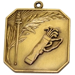 1925 Al Anderegan Gold Filled Caddy Champion Medal