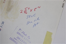 Three (3) Seve Ballesteros Wire Photos - 13yr Old Caddie, Green Notepad & Missed Putt