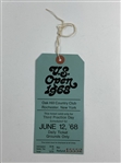 Big 3 Jack, Arnie, Player & Others Signed 1968 US Open at Oak Hill Pairing Sheet w/ Ticket JSA ALOA