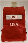 1990 PGA Cup Matches USA Team Caddie Bib and Worn Titleist Golf Glove Attributed to Bob Boyd