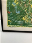 Payne Stewart 'The Swinging Dandy' Serigraph Print by Artist Jon Savino Ltd Ed #16/50 - Framed