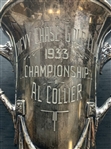 1933 Chevy Chase Golf Club Championship Silver Plate Trophy Cup