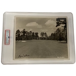Byron Nelson Signed Augusta National Golf Club Hole No. 1 Type I Original Photograph