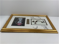 Palmer, Mickelson, Couples & Trevino Signed 2002 Par 3 Shootout Commemorative Display JSA ALOA