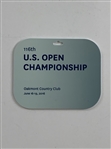 Jon Rahm's 2016 US Open at Oakmont Player Invitation and Bag Tag - Low Amateur