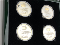 A Set of Arnold Palmer Limited Edition Masters Coins in Original Box