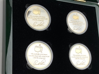 A Set of Arnold Palmer Limited Edition Masters Coins in Original Box