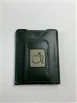 Masters Tournament Green Leather Money Clip Wallet in Original Box
