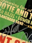Hootie & the Blowfish w/ Darius Rucker Signed Monday After The Masters 2005 Concert Poster JSA ALOA