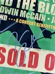 Hootie & the Blowfish w/ Darius Rucker Signed Monday After The Masters 2005 Concert Poster JSA ALOA