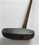 Antique Jerry Travers Signature Center-Shafted Mallet Putter
