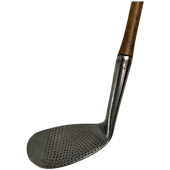 Klin-McGill De Luxe Stainless Steel Mashie Niblick Hickory Shaft Golf Club