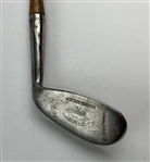 Klin-McGill De Luxe Stainless Steel Mashie Niblick Hickory Shaft Golf Club