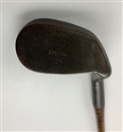 Antique Brodie and Murdoch Special Hand Forged Hickory Shaft Niblick Golf Club