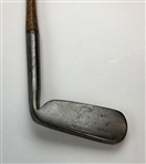 Antique James Gourlay Hickory-Shafted Putter, Carnoustie, Scotland