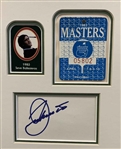 Masters Champions 1976-2000 Display w/ Signatures & Series Badges Ltd Ed #2/5 JSA ALOA