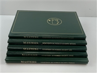 A Collection of (41) Official Augusta National Golf Club Masters Tournament Annual Books