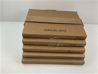 A Collection of (41) Official Augusta National Golf Club Masters Tournament Annual Books