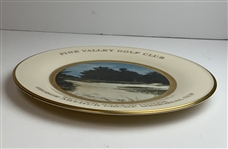 Pine Valley Golf Club Lenox Porcelain George Arthur Crump Memorial Cup Trophy Plate 1986