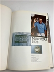 Seven Masters Tournament Annual Books w/1986 (Nicklaus)
