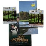 A Collection of 2011 Masters Tournament Memorabilia