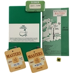 1988 Masters Tournament Collection Including Scorer and Series Badges