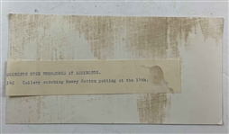A Collection of Nine Vintage Photographs of British Golfer Henry Cotton
