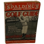 1923 Spalding Official Golf Guide Edited by Grantland Rice