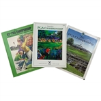 A Trio of Official PGA Championship Programs, 1981, 1996, and 2000