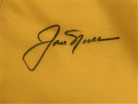 Jack Nicklaus & Tony Jacklin Signed The Concession Flag & Photo JSA ALOA