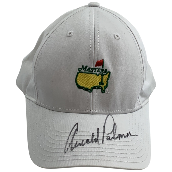 Arnold Palmer Signed Masters Tournament Golf Cap by American Needle JSA ALOA