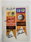 A Collection of a 1965 Crosby Pro-Am Golf Championship Multi-Signed Program and Nine Gallery Tickets JSA ALOA