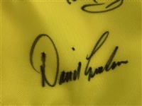 Big 3, Lee & More Signed 3M Oil & Gas Greats of Golf Tournament Pin Flag JSA ALOA