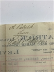 1913 Alex. Patrick Golf Club and Ball Maker Business Invoice and Receipt